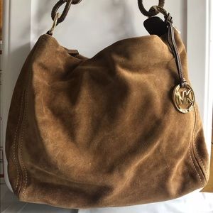 Michael Kors Carmel suede hobo